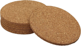 Plain round Real Cork Coasters (30)